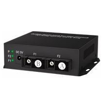 Ring network type 2-optical 4-channel audio optical transceiver 3 5mm to lotus head broadcast grade 4-channel audio single-mode single fiber 1 set