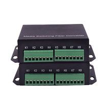 8-way one-way switch alarm optical transceiver forward Switch Optical transceiver extension