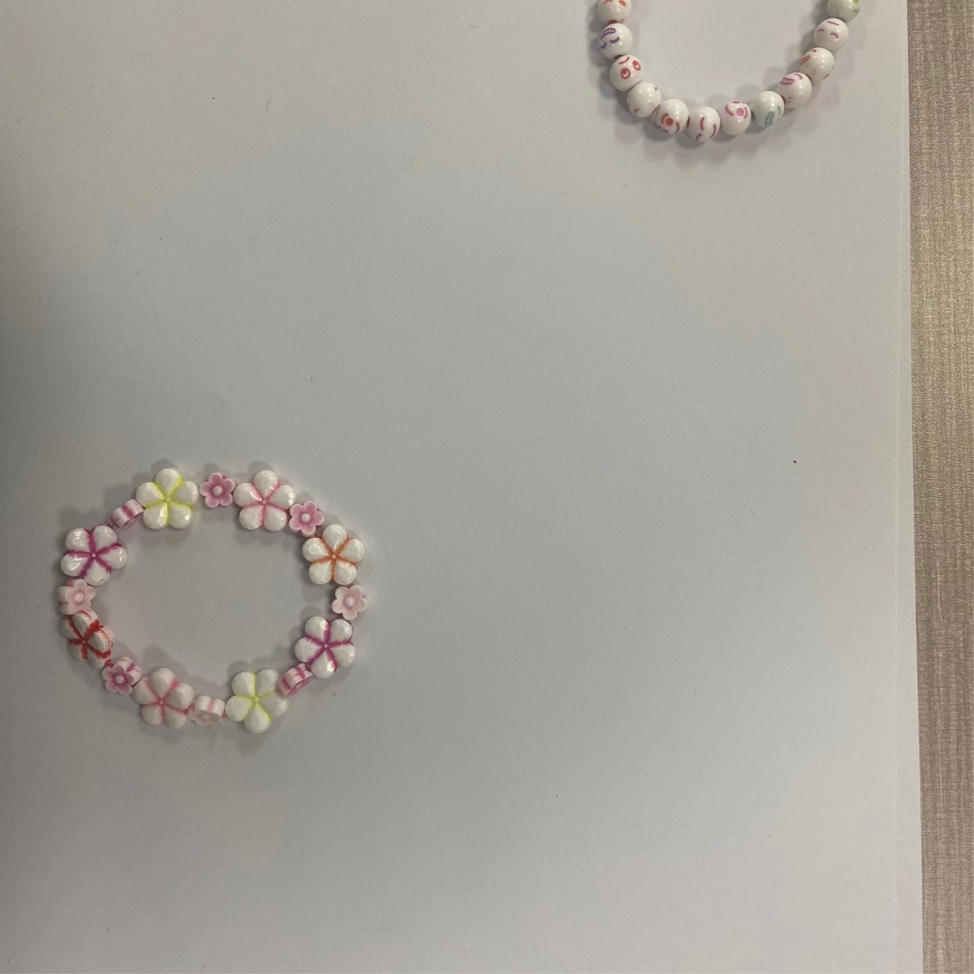 22247 Children's Beaded Hands Wearing Beads Girl Gift Handmade DIY Making Material Pack Girls Toddler Toys