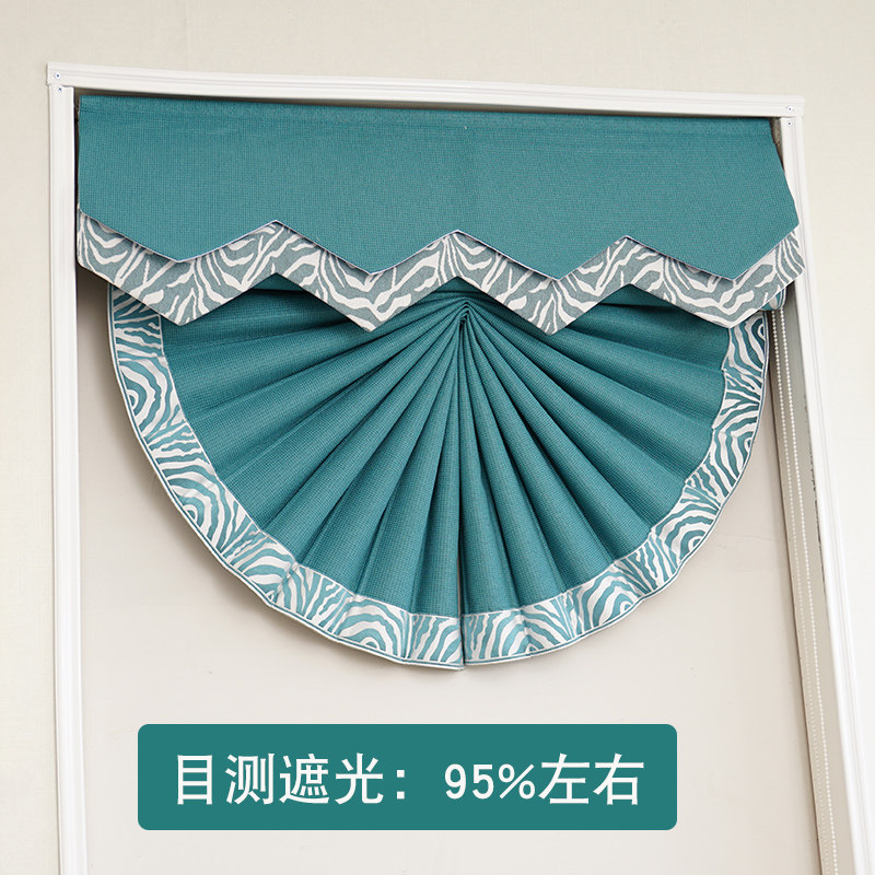 2021 new shading curtains light and luxurious style modern minimalist living-room bedroom Rome curtain sector decor