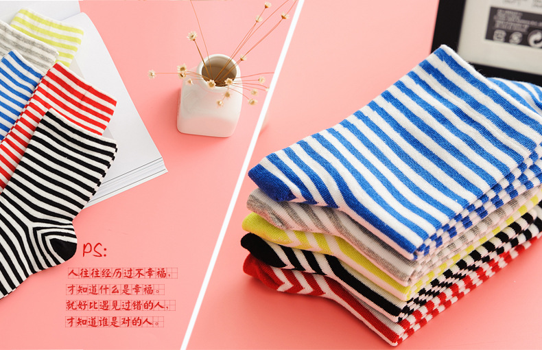 Mua một tặng một vớ cotton miễn phí bốn mùa vớ sọc thể thao và nhà máy sản xuất hộp quà tặng mồ hôi tất xỏ ngón nam