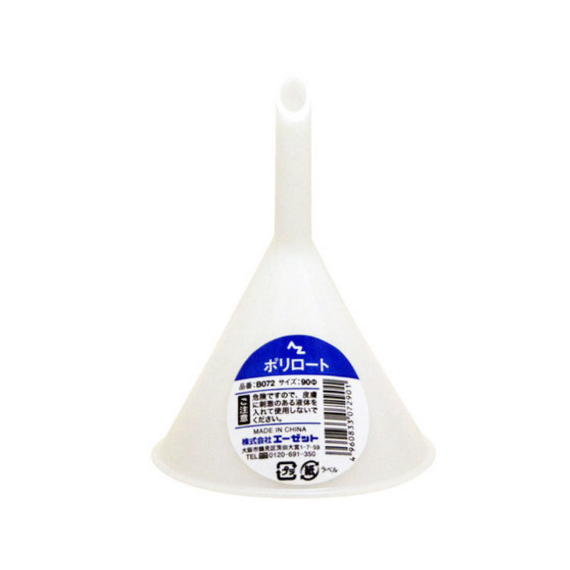 AZ Plastic Funnel Lab with funnel liquid split with funnel diameter 90mm B072