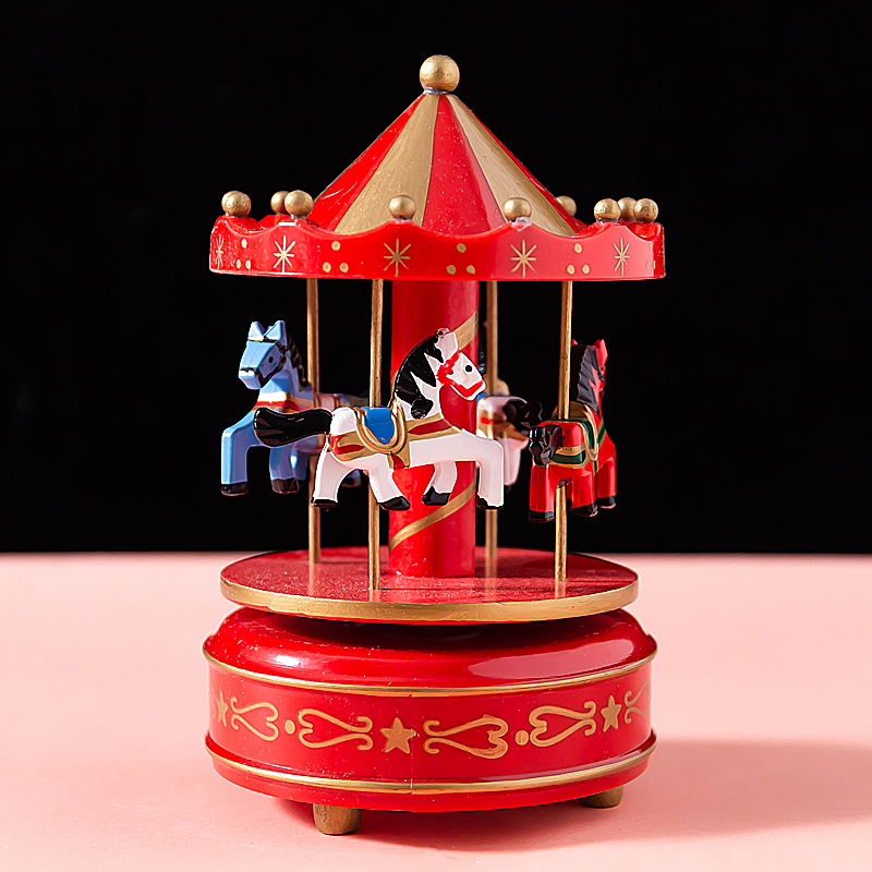 Carousel Music Box ins Super Fire Birthday Gift Girls Literary hipster Christmas Boxes