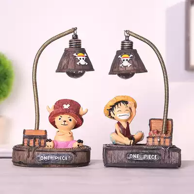 zakka grocery creative cartoon anime doll night light home resin decoration children's classmate birthday gift