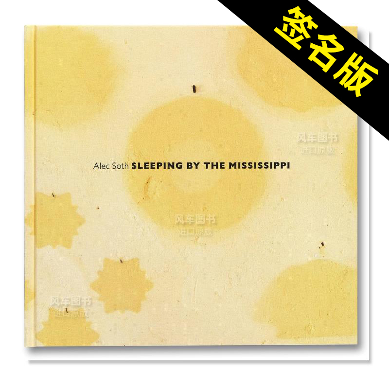 [in Stock] Alec Soth Photography Collection Sleeping by the Mississippi [Signed Edition] Sleeping by the Mississippi Original English Landscape Photography Collection Book Album Alec Soth
