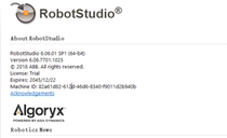ABB industrial robot programming simulation software RobotStudio 6 06 latest 2018