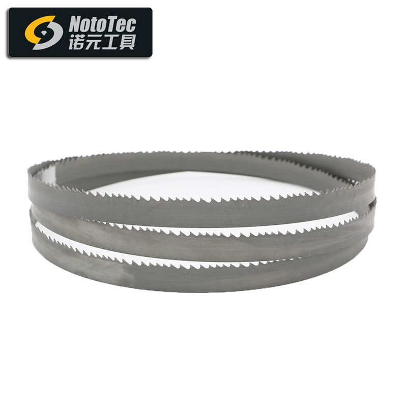 Nuoyuan woodworking band saw machine saw blade bimetallic band saw blade 2667mm long saw blade thin material saving and accurate cutting