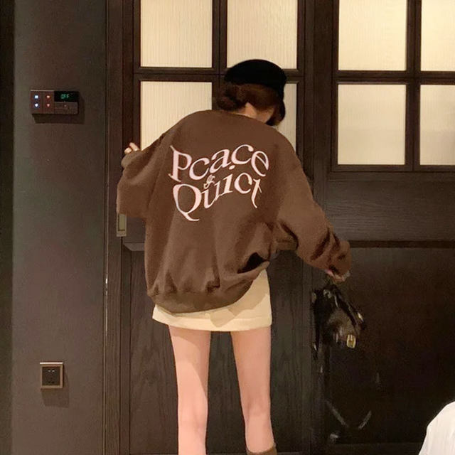 Women's loose Korean style ins trendy sweatshirt top