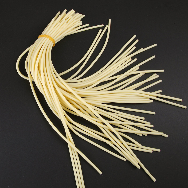 Bicycle valve core hose Small rubber band tube Tire nozzle Rubber tube Elastic chicken skin tube Gas rice valve core