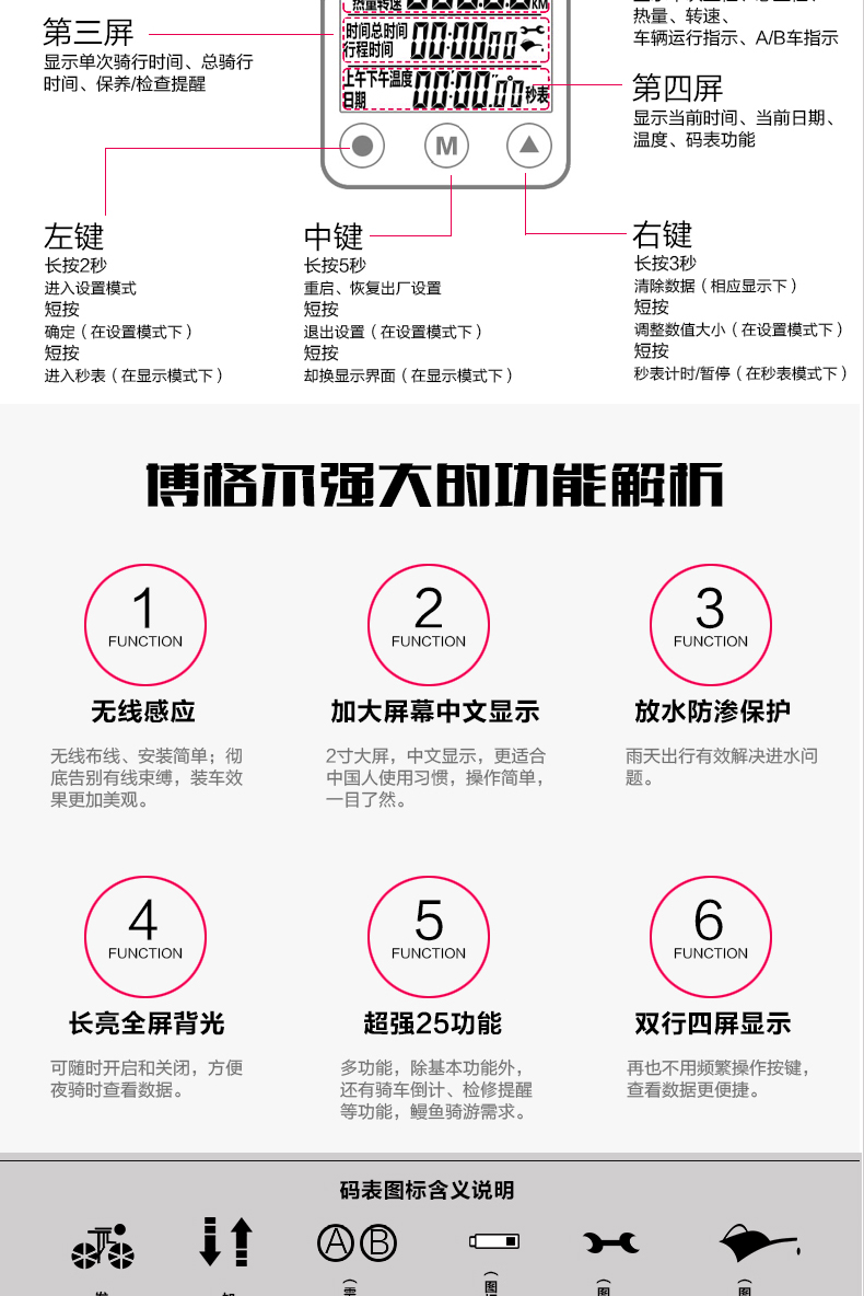 Compteur de vélo BOGEER - Ref 2422773 Image 16