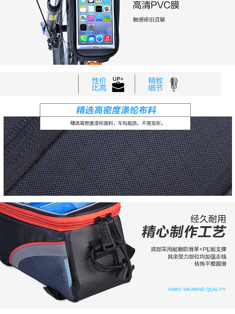 Sacoche pour vélo ROSWHEEL - Ref 2216353 Image 9