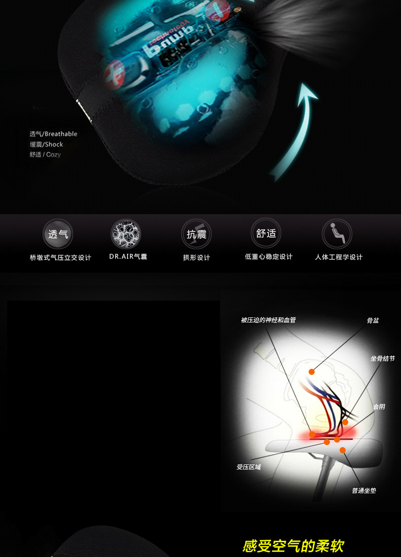 Selle de vélo Mountain Bike CHAUNTS - Ref 2352229 Image 10