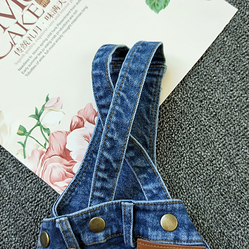 Quần chó mới quần chó cưng quần áo quần áo Teddy Bomeibi Xiong Xuenerui chó nhỏ bib - Quần áo & phụ kiện thú cưng áo dành cho mèo	