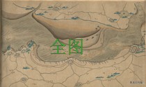 《钱塘江沿岸图》1775年 浙江江苏 老历史地图 参考文献资料JPG