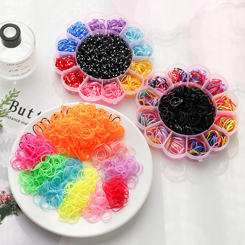 Pet dog does not hurt hair grooming rubber band hair ring Yorkshire Maltese tie hair hair rope cat supplies