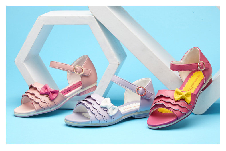 Sandales enfants en PU REDDRAGONFLY orteil suture de voiture pour été - semelle caoutchouc - Ref 1053399 Image 19