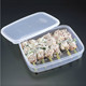 Refrigerator storage box imported from Japan, non-stick dumpling box, refrigerated box, fresh food box, sealed box