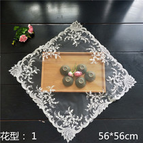 European lace universal cover towel lace table cloth bedside table microwave oven electric oven square sofa cover cloth art
