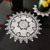 Lace Hollowed-out Table Cushion Eu Style Extravagant Silk Slide Tea Table Table Mat Table Lamp Tea Tray Cushion Home Cloth