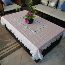 Table cloth tea table cushion light extravagant advanced senses new rectangular TV cabinet desk table anti-dust cloth table cloth