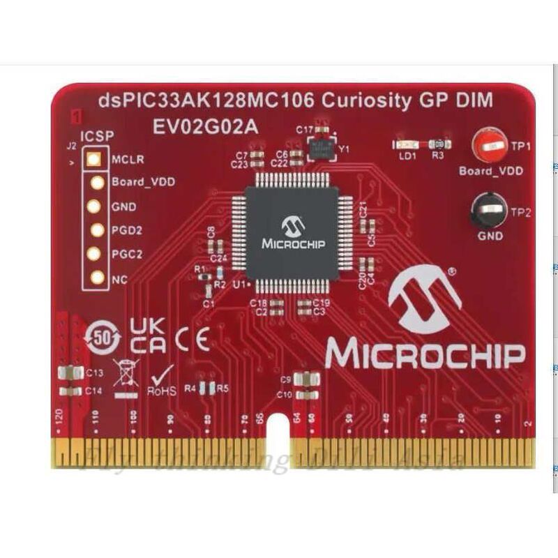 Ev02G02A / Dspic Dspic33Ak128Mc106 Gp Dim Development Board Ev02G02A / Dspic Dspic33Ak128Mc106 Gp Dim Development Board