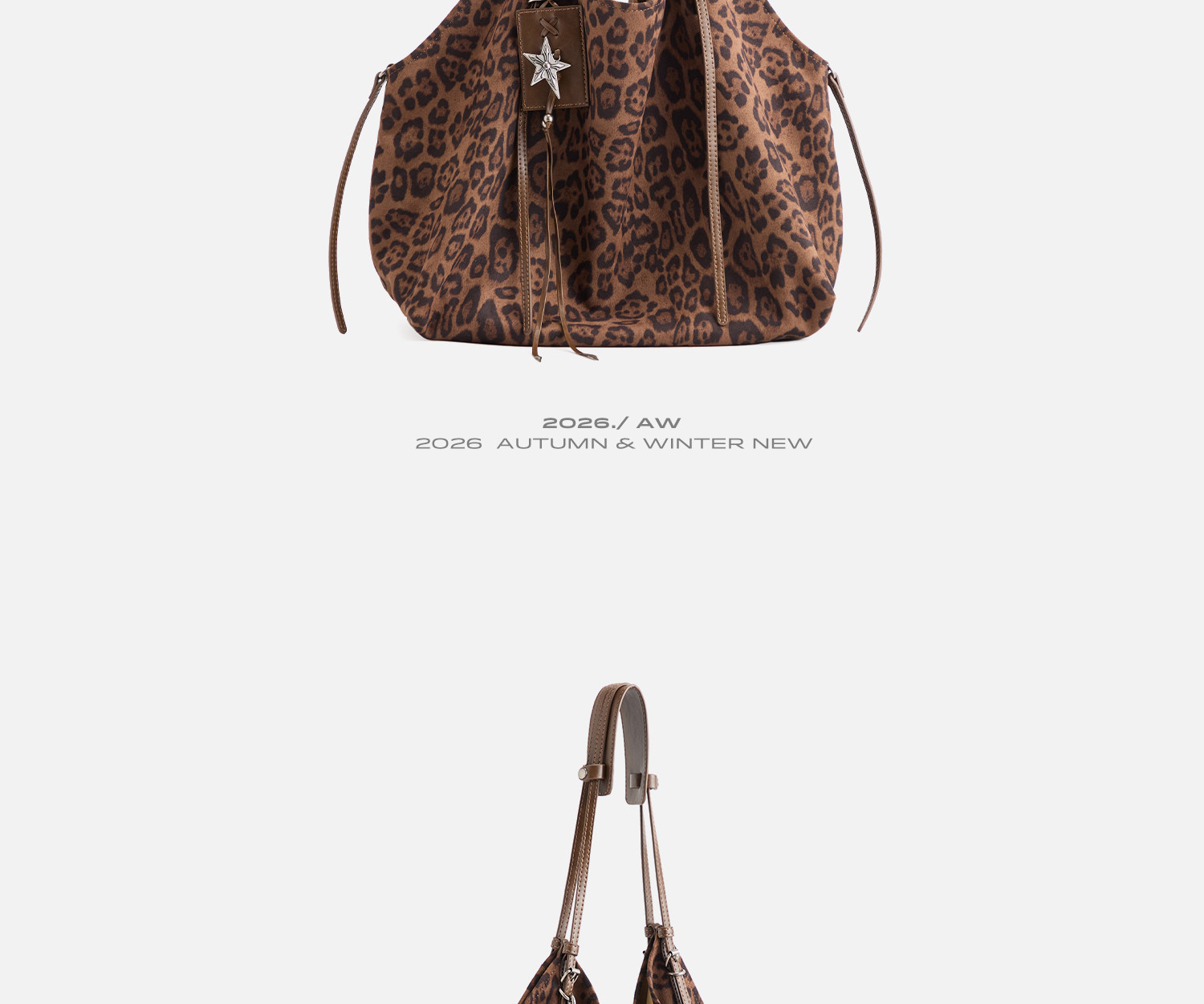 JACD Magnetic Snap Leather Tote Bag