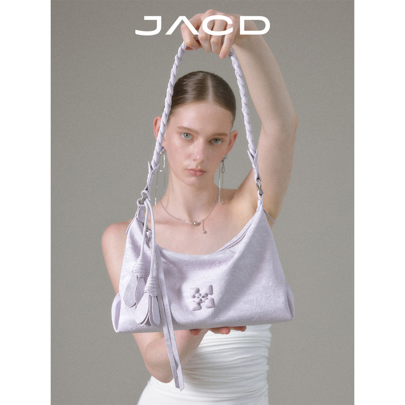Jacd【Light and Elegant Workplace】Purple Niche Underarm Bag for Women 2026 New Summer Crossbody Bag Commuter Women's Bag