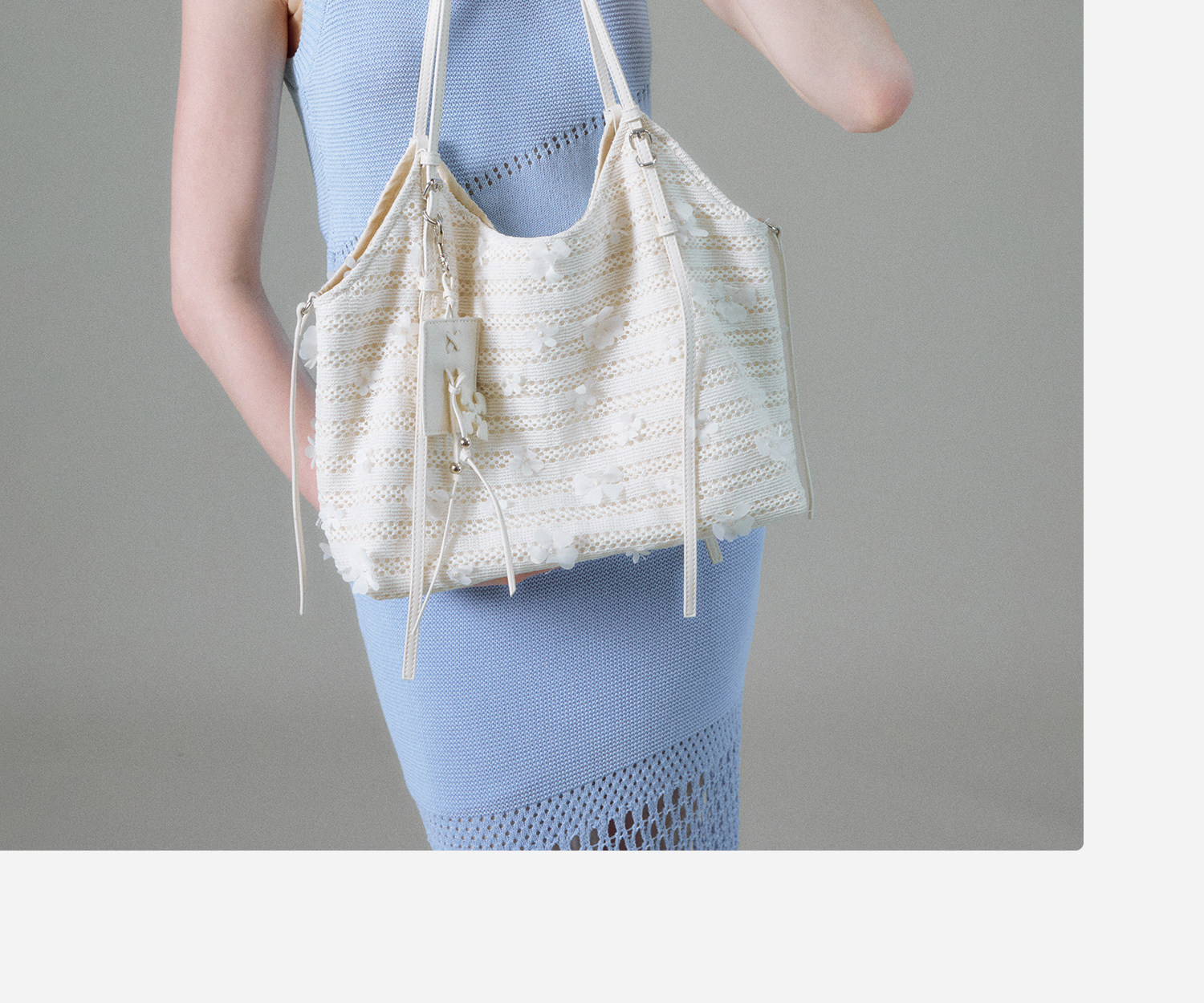 JACD Woven Large Tote Bag