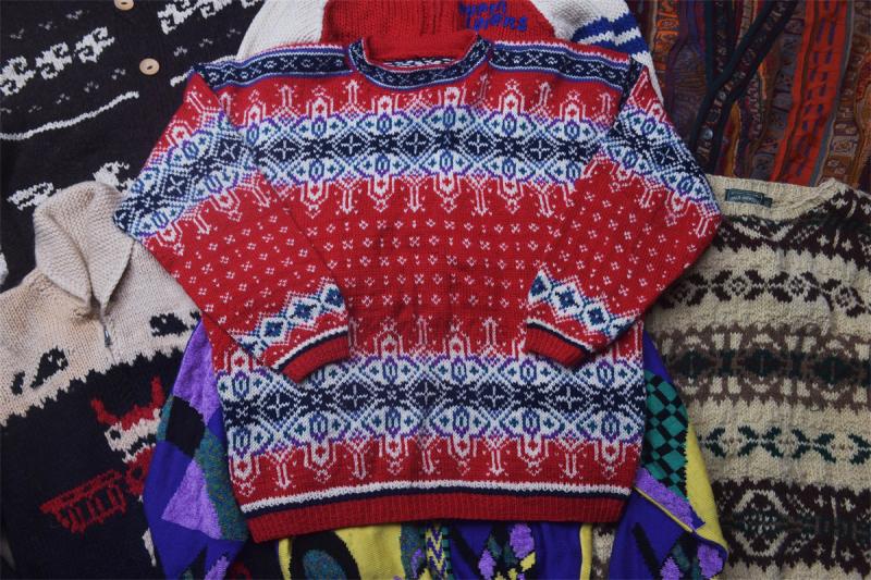 Norwegian Pop Fair Isle Style Color Matching Retro Snow Handle Pullover Pure Wool Jacket for Men and Women Jazzb1044 Norwegian Pop Fair Isle Style Color Matching Retro Snow Handle Pullover Pure Wool Jacket for Men and Women Jazzb1044