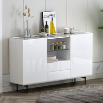 Modern simple light luxury dining side cabinet Living room locker Nordic Tea cabinet Dining room side cabinet Kitchen cupboard shelf