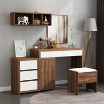 Nordic modern simple dresser storage cabinet One bedroom net red ins wind makeup table Retractable makeup table