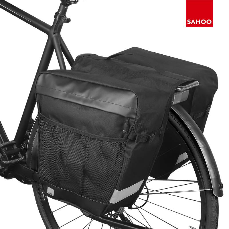 SAHOO Mountaineering Car Bag Short Double Side Pike Bag Bike Bag Rear Shelving Bag Riding Kit