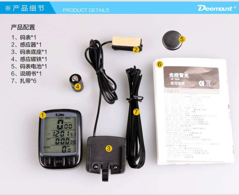 Tableau de bord vélo DEEMOUNT - Ref 2420968 Image 22