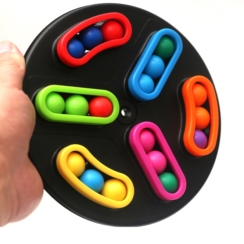 Small Beatle Intelligence Rotation of Maze Children's Labyrinth Logic Mindfulness Training Game Toy