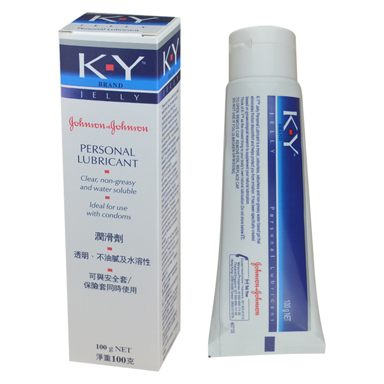 KY human body lubricating oil intercourse lubricant lubricating fluid gay supplies male and female anal vaginal sex 100G grams