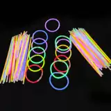 Разноцветная световая палочка, мигающий флуоресцентный браслет, игрушка