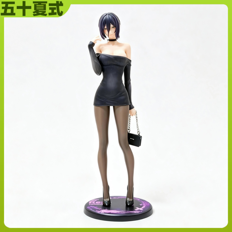 Eds Factory Chainsaw Man Knitted Bodycon Figure Anime Desktop Car Decoration Gift Merchandise