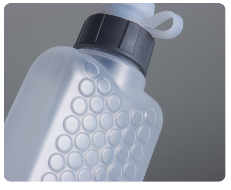 Sac banane pour sports de plein air, course à pied, marathon, hydratation, tasse portable incurvée PP5, bouteille d'eau de fitness 350_voghion.com