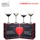Австрия RIEDEL импортировала большой бокал для вина из бессвинцового хрусталя с высокими ножками, бокал для красного вина, бокал для шампанского, подарочная коробка, парная чашка mini 0