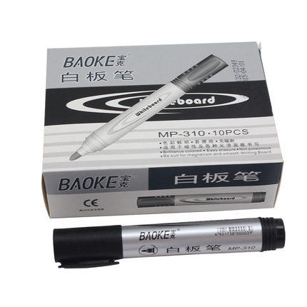 White board pen Baoke white board pen MP-310 Bake 310 white board pen erasable white board pen easy to erase-Taobao