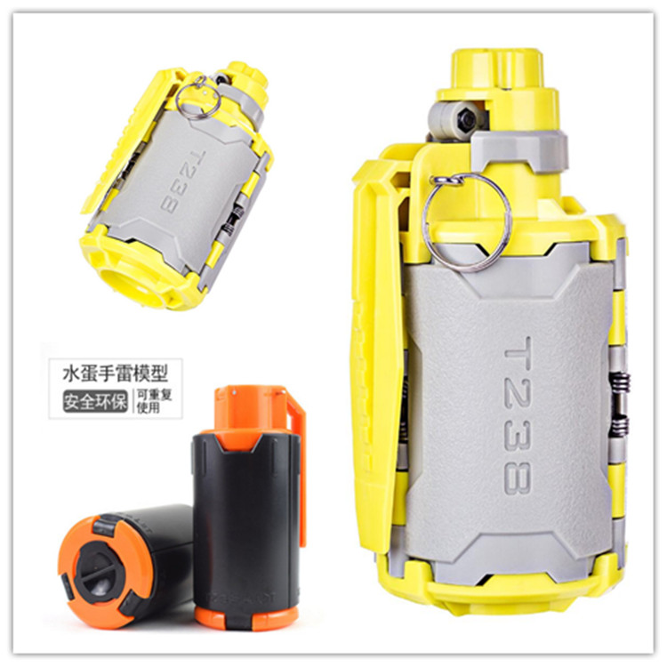 T238 Water Thunderbomb Model Toys Crystal Marbles Thunderhand Duré Egg Model Outdoor Tactical Toy Accessories