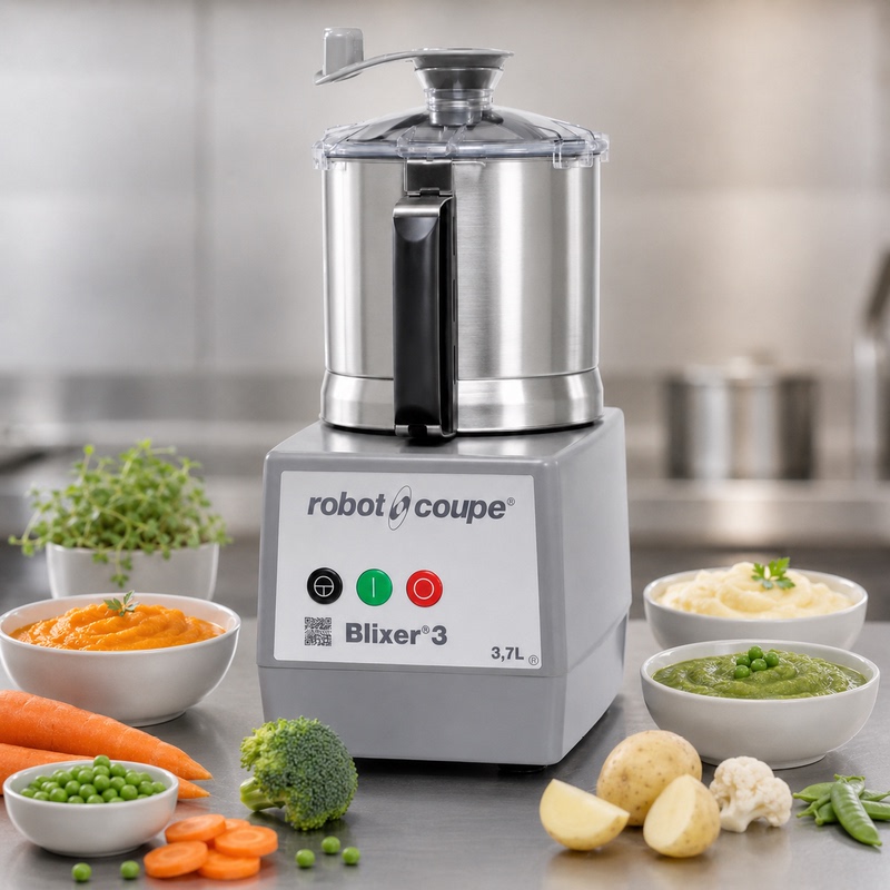 French Robotcoupe Food Emulsifying Mixer Imported from France Blixer4Blixer3