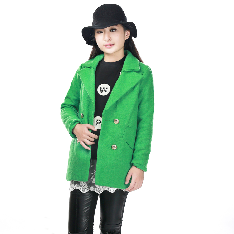 Manteau pour fille en laine - Ref 2161661 Image 15