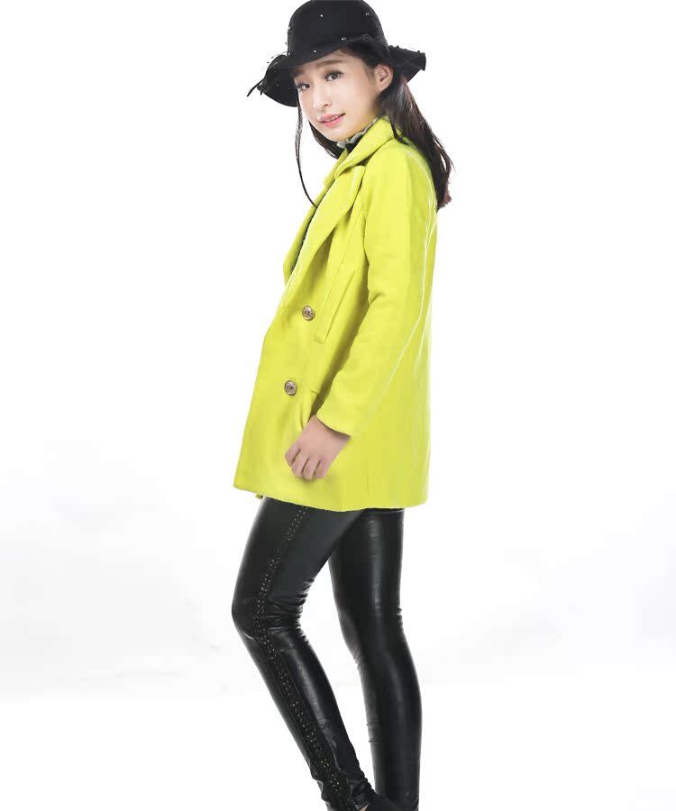 Manteau pour fille en laine - Ref 2161661 Image 7