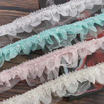 New Curtain Decoration Lace Nails Beads Folds Splicing Lace DIY cloth Water Soluble Lace Sewing Clothing Accessories