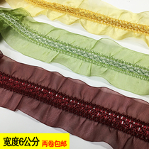 Lace Lace flow Su sofa Home Textile accessories Accessories Curtain Lace 6 Cm Small Side Table Cloth Trim Side DIY Hug Pillow Edge