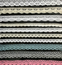 Cotton lace white cotton thread edge hollow woven lace edge DIY fabric handmade sofa tablecloth curtain accessories