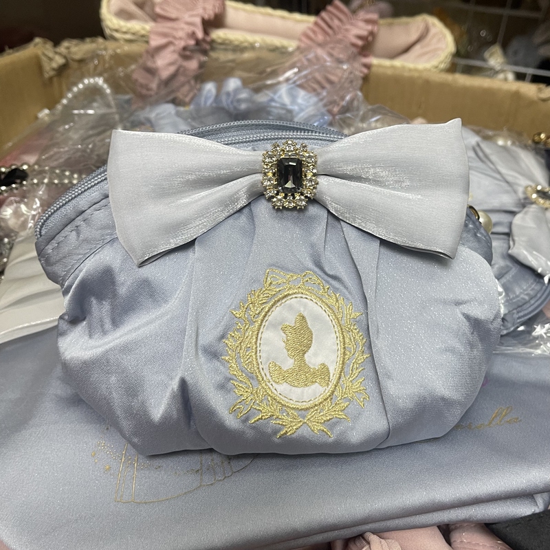 Sakura Sister Japanese Cinderella Collaboration Cinderella Princess Series Cosmetic Bag
