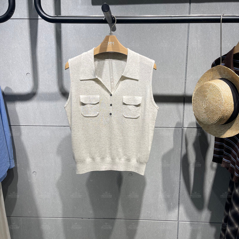 Mm Mailemon 2026 Summer Knitwear Women's Sweater Sleeveless Vest Casual Top 5H4331681 Mm Mailemon 2026 Summer Knitwear Women's Sweater Sleeveless Vest Casual Top 5H4331681
