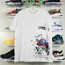 Li Ning 2021 Summer T-shirt male Star Wars loose culture shirt cotton bucket star shift sports short sleeve AHSR155